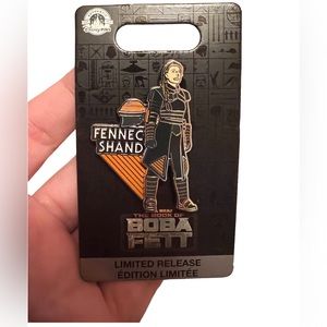 NEW In bag- Star Wars Boba Fett Fennec Shand Limited Edition Pin